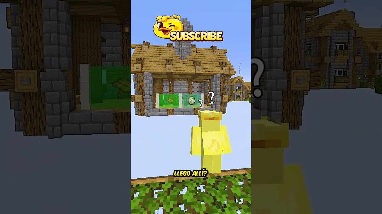Minecraft, ¡pero el mundo está hecho de lo que yo elija! #shorts