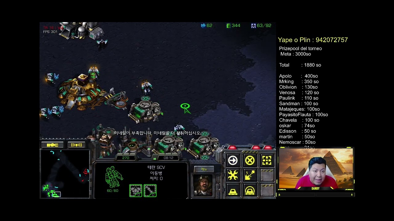 Tutorial Terran vs Protoss por Dandy.