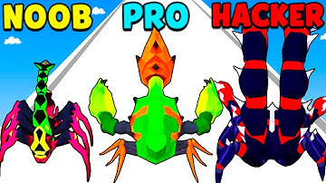 Scorpion Evolution Run in NOOB vs PRO vs HACKER