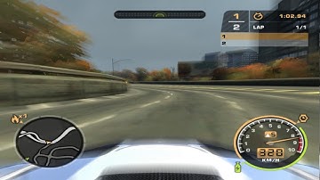 NFSMW - Circuit #1/29: City Perimeter 1:31.66 1st Lap BMW (nos off)