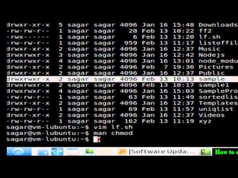 How to change the permission of directory in Linux