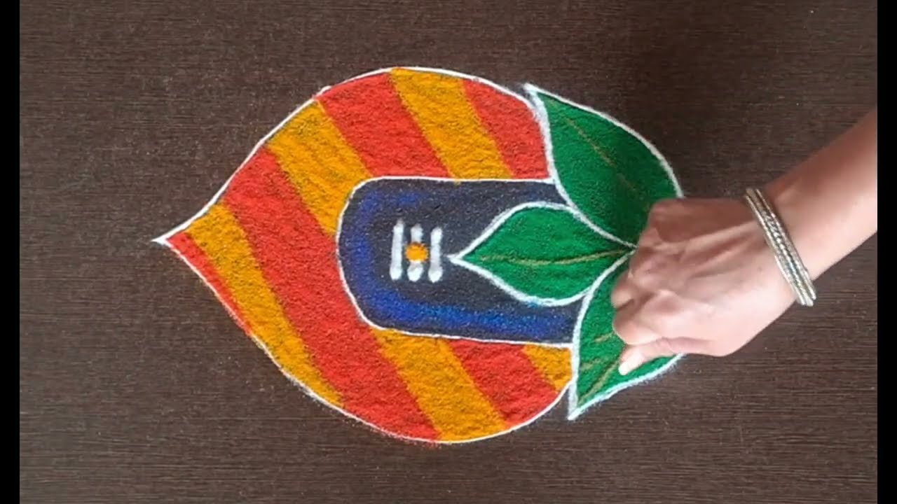 महाशिवरात्री साठी सोप्या व सुंदर रांगोळ्या 