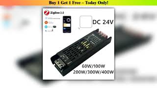 Dc 24v Led — Discount (2025): DC 24V LED Power Supply Dimmer Transformer Ac175-265V Tuya