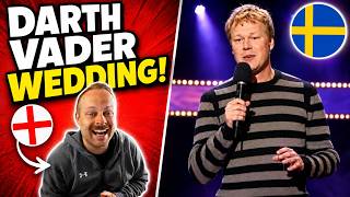 Englishman Reacts to... Swedish Stand-up - Johan Glans: Darth Vader Wedding