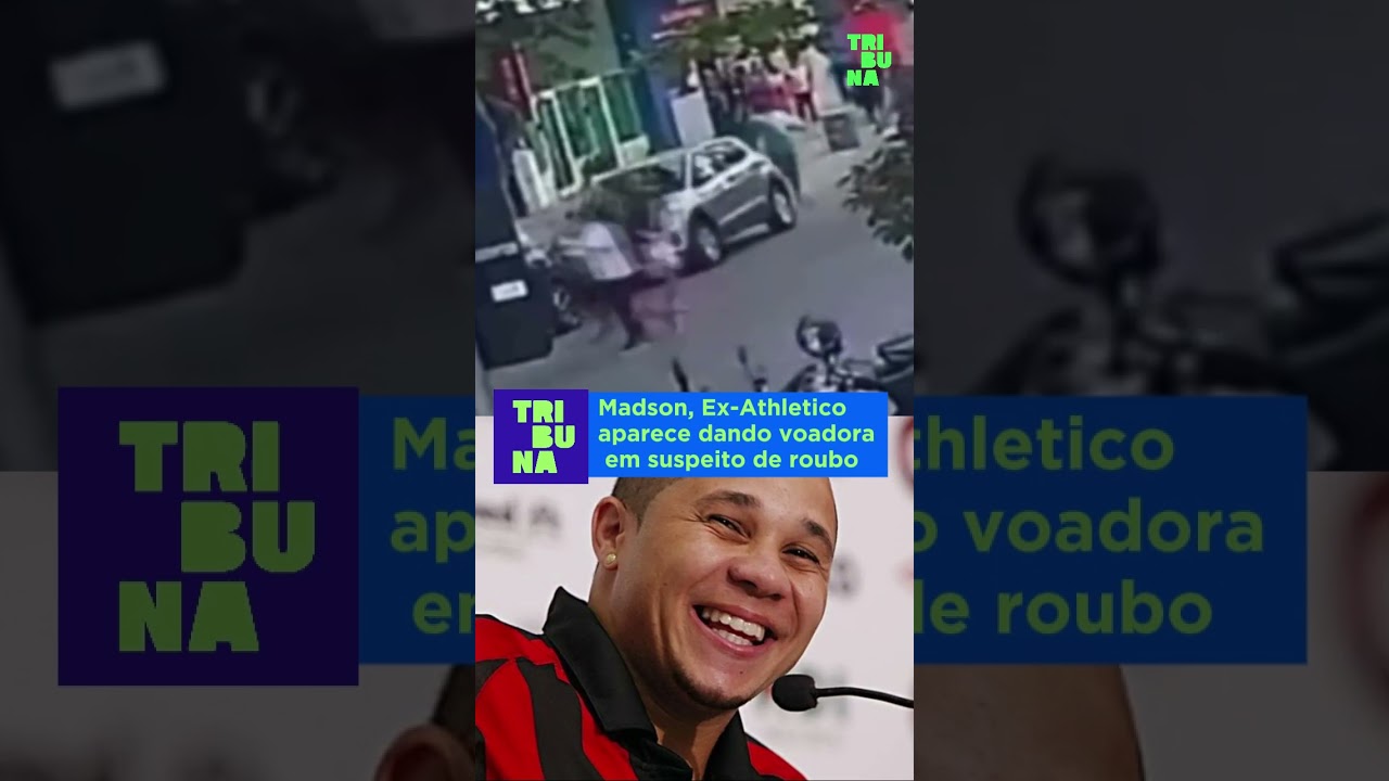 Ex-Athletico aparece dando voadora em suspeito de roubo
