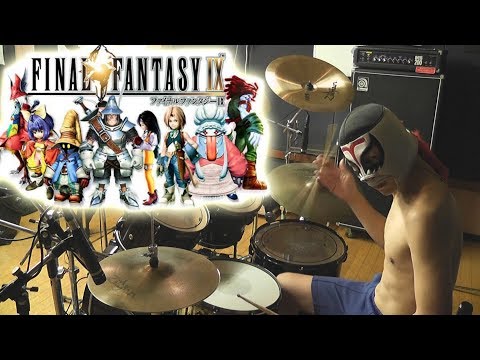【FF9】バトル1 & バトル2メドレーを激しく叩いてみた！【ドラムだけVer】FINAL FANTASY IX - Battle1 - Battle2 - Drum Cover