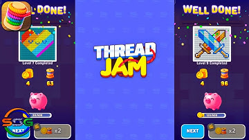 Thread Jam Untangle 3D Ropes - Gameplay Walkthrough (Android)