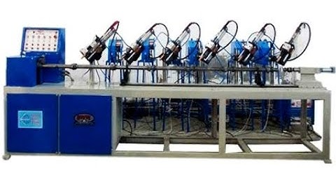 Top 1 Most Viewed Scaffolding Standard Cuplock Welding Machine Modern Manufacturing Machine video