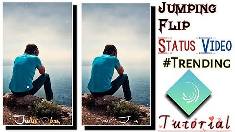 How To Create Jumping Flip Text Status In Alight Motion || Status Video Kaise Banaye TechnicalAfshan