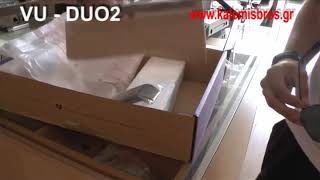 Unpacking Vu Duo2 HD Enigma 2 Satellite Receiver KalemisBros Electronics