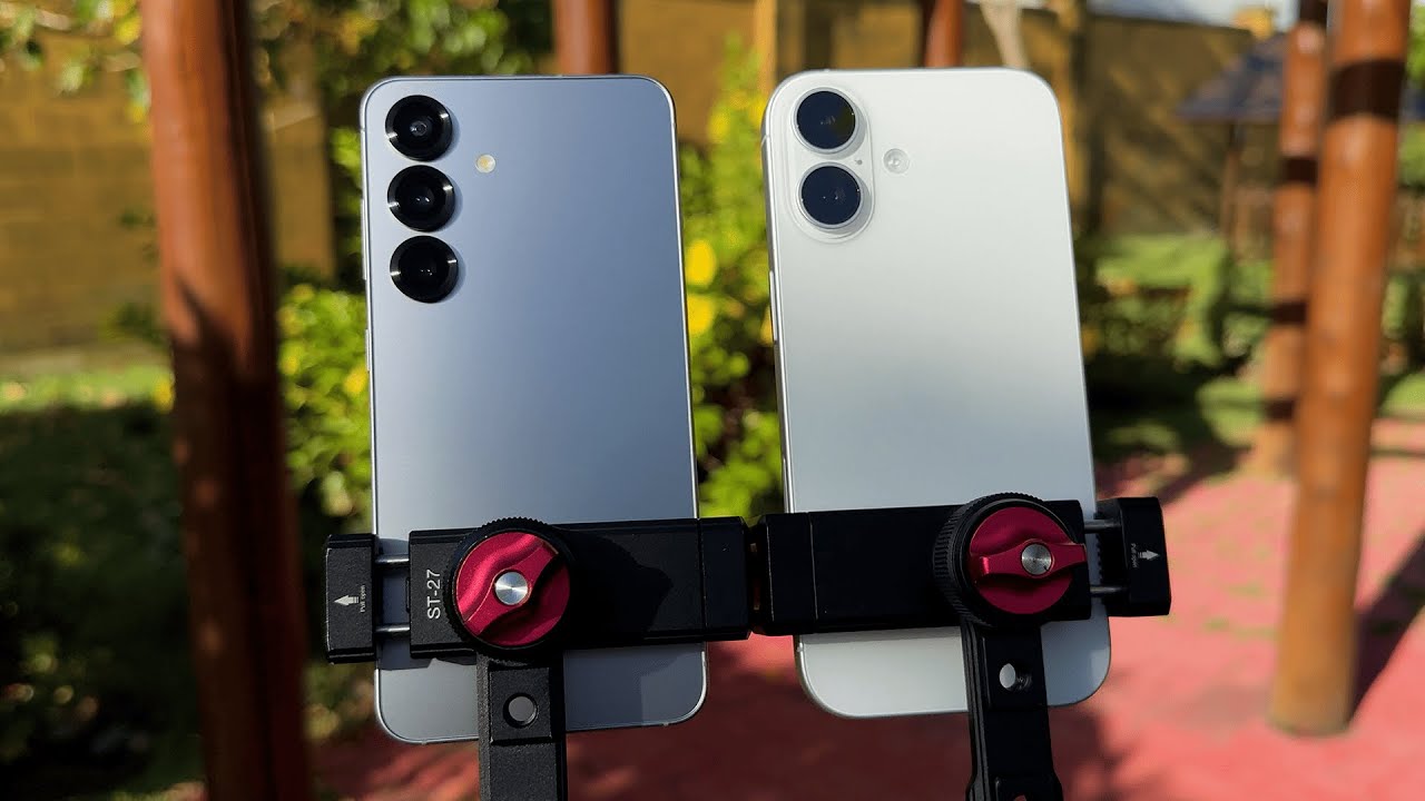 Galaxy S25 vs iPhone 17: Comparativo de CÂMERAS ( Dia e Noite )