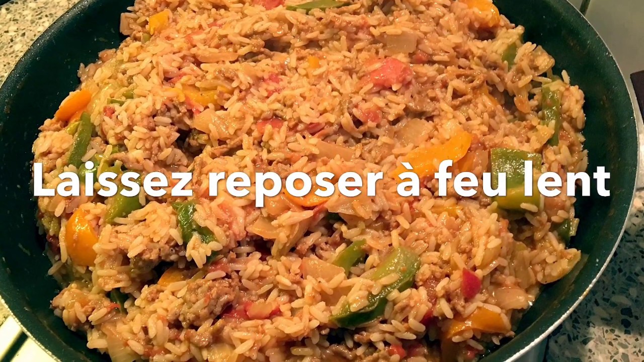 Riz Rico RECETTE BRÉSILIENNE RIZ LÉGUMES ET BŒUF FAÇON RICO - YouTube