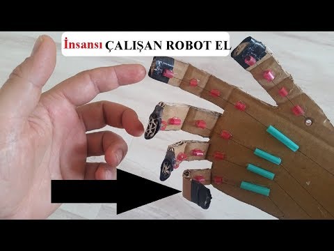 Kartondan İnsansı Robot El Yapımı GERÇEK GİBİ