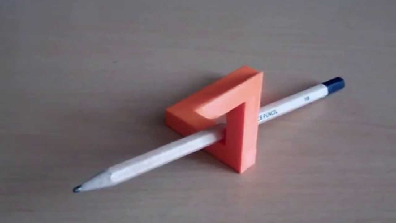 Amazing 3D Printed Paradox Design - Penrose Triangle 