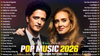 Top Billboard 2026  Dua Lipa Rihanna Adele Selena Gomez The Weeknd Bruno Mars Justin Bieber