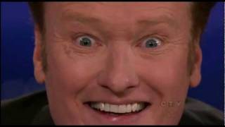 Conan O'Brien lies to Ricky Gervais..