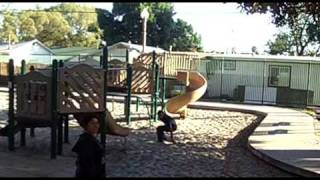 My First Ever Front FLip Outside A Pool
