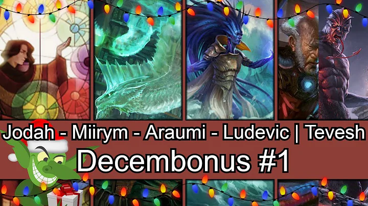 Decembonus #1: Jodah vs Miirym vs Araumi vs Ludevic | Tevesh Szat #edh #cmdr game play