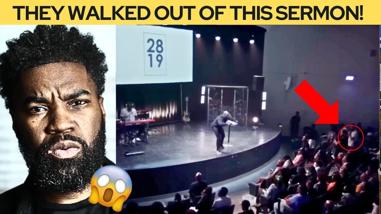 People WALKED OUT During Pastor's Viral Sermon, Then He Said THIS! (He Didn't Hold Back)