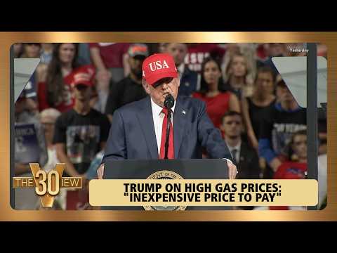 Trump On High Gas Prices: "Inexpensive Price To Pay" | The View