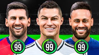 I Put Messi, Ronaldo, & Neymar Back In Their Prime