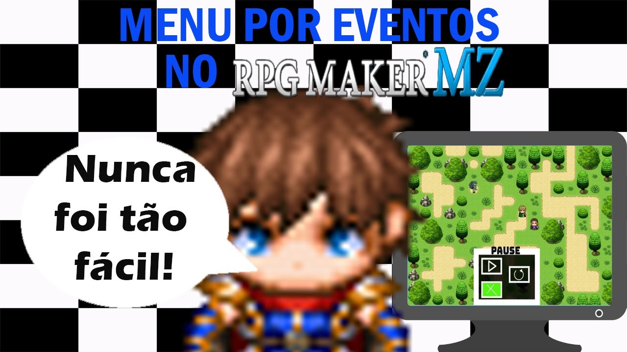 Tutorial de menu por eventos (nivel basico) no RPG MAKER MZ - YouTube