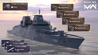 Fgs F126 With Deterrence 300 And UUM-44 SUBROC☢️ Anti Submarine Build - Modern Warships 
