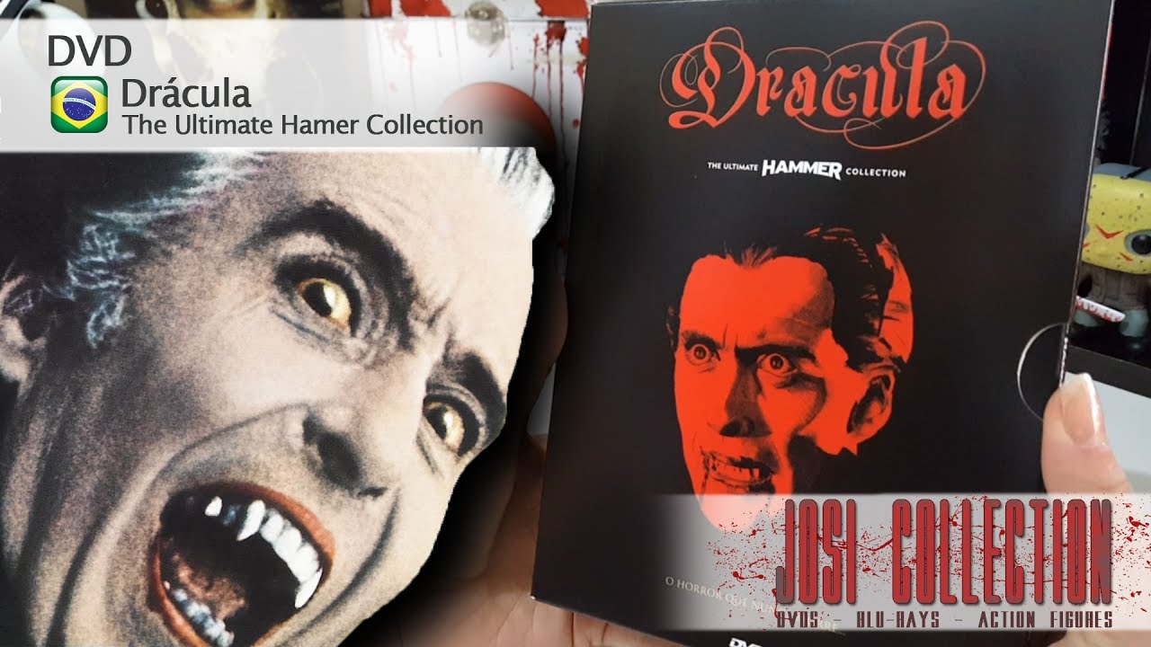 Unboxing Drácula The Ultimate Hammer Collection Dark Side YouTube