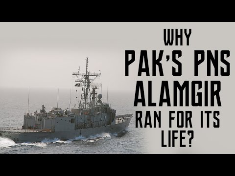 Pakistan’s “PNS Alamgir” narrowly missed meeting the fate of “PNS Ghazi”