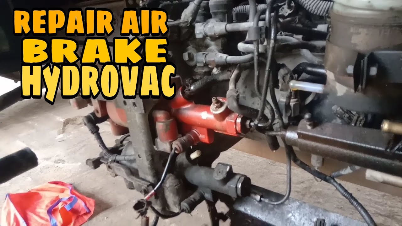 REPAIR AIR BRAKE HYDROVAC YouTube