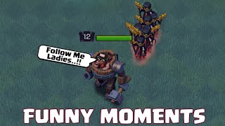 COC Funny Moments Montage | Glitches, Fails, Wins, and Troll Compilation #77
