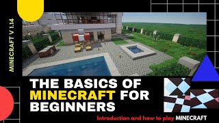 Minecraft Tutorial For Beginners How To Play Minecraft Minecraft Introduction Minecraft Basics