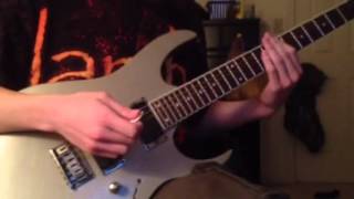 Gallows - &quot;Leeches&quot; guitar cover