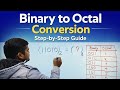 Binary To Octal Me Convert Kaise Kare | How to Convert Binary to Octal 