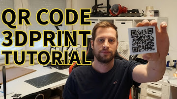 Create QR Code & 3D Print - How to 3D print QR Codes [Tutorial]