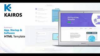 Kairos - App, Startup & Software HTML Template | Themeforest Website Templates and Themes screenshot 4