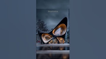 A living, breathing structure inspired by the visionary language of Zaha Hadid