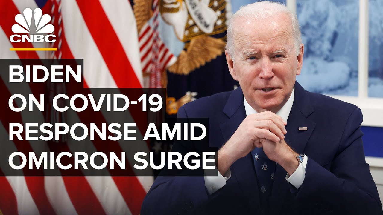 Biden speaks on Covid-19 response amid record levels of omicron infections — 1/13/22
