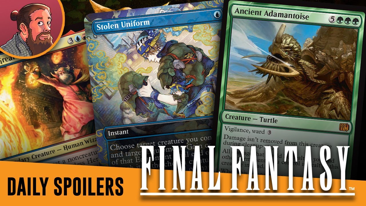 Best Turtle Ever and Free Equips! | Daily MTG Final Fantasy Spoilers