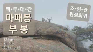 백두대간 마패봉 & 부봉삼거리 / 제3관문 조령관 원점회귀 / 샛고랑펜션식당 주차장 / 조령산자연휴양림 / 블랙야크 백두대간 인증지 탐방 / 월악산국립공원