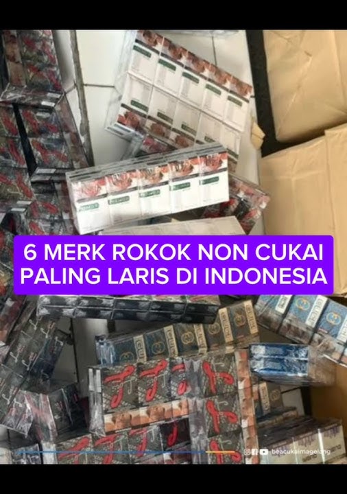 ROKOK NON CUKAI PALING LARIS DI INDONESIA #rokok