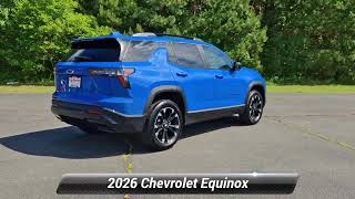 New 2026 Chevrolet Equinox FWD RS, Seaford, DE 26-9089