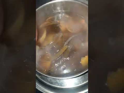 استنشاق بخار اوراق الاكاليبتوس