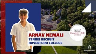 What It Takes To Get Recruited as a Student-Athlete- Arnav Nemali, Haverford College, Fall 2023