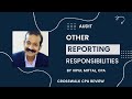 CPA Auditing Lecture: Other Reporting Responsibilities –Auditor’s Report