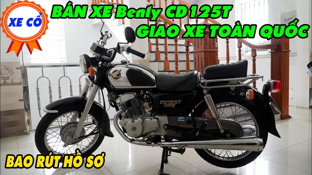 CUA Vlog61 | BÁN XE CỔ BENLY CD 125T ĐỜI 2001 - QUÁ ĐẸP | BAO RÚT HỒ SƠ ...