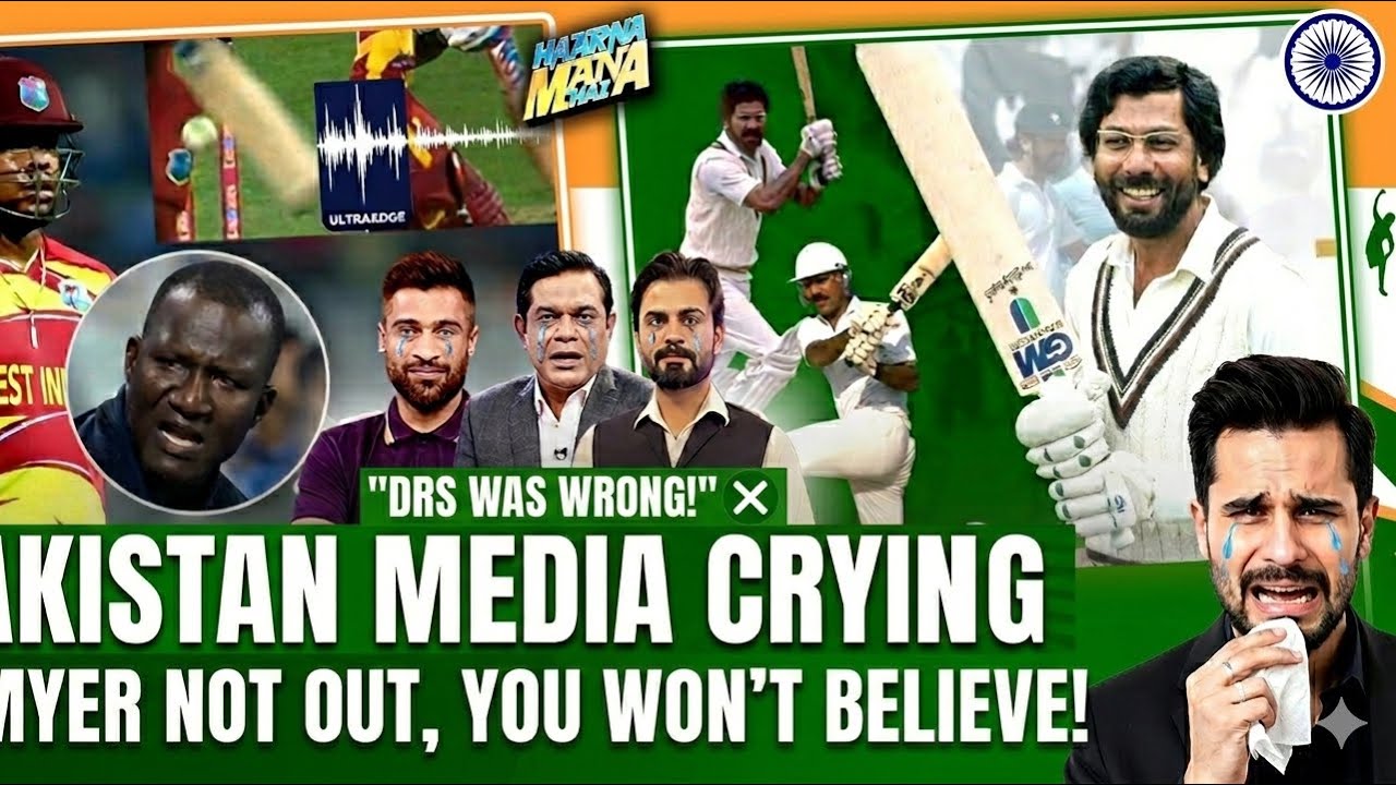 HAARNA MANA HAI | hetmery not out decision #shimronhetmyer #tabishhashmi #ahmedshehzad #mohammadamir