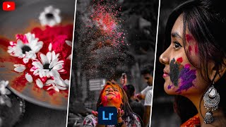 How to Edit Professional Colour Style | Holi Festival | Free Lightroom Presets DNG & XMP Download screenshot 4