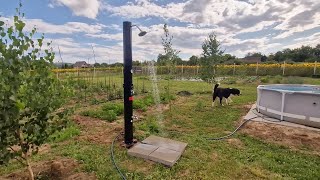 Parkside Solar Powered Shower