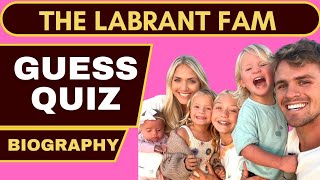 Famous The LaBrant Fam Biography Guess Quiz || Everleigh Rose, Posie Rayne, Savannah LaBrant, Cole LaBrant Wealth